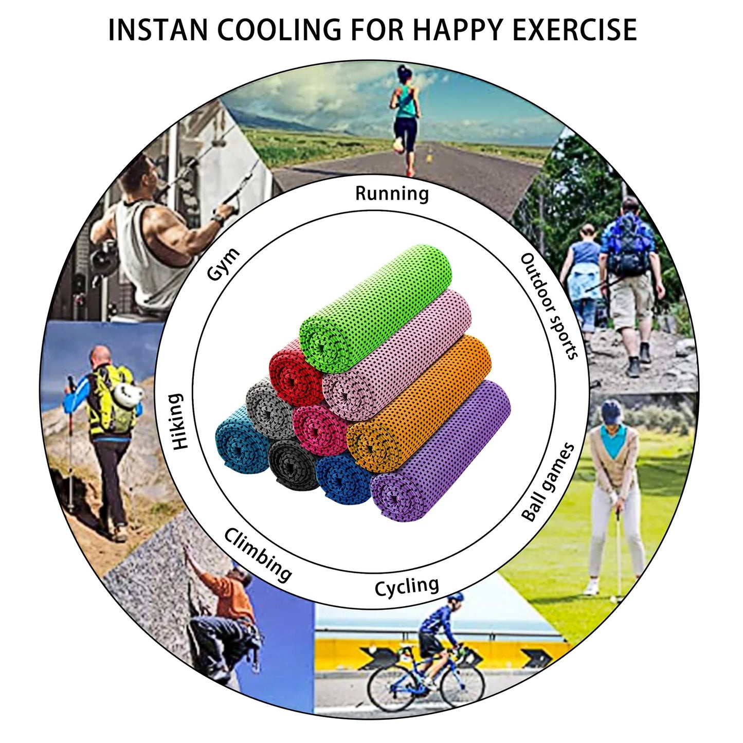 Coldify Instant Cooling Towel